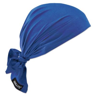 Ergodyne Chill-Its 6710CT Evaporative Cooling Triangle Hats w/ Cooling Towel, Solid Blue, 12587