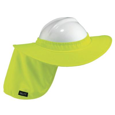 Ergodyne Chill-Its Hard Hat Brim with Shade, Lime Green, 12640