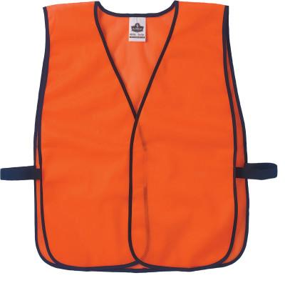 Ergodyne GloWear Non-Certified Vests, 8010HL, One Size, Orange, 20010