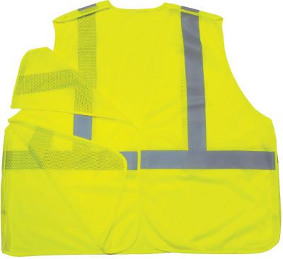 Ergodyne GloWear 8215BA  Class 2 Breakaway Vests, S/M, Lime, 21073