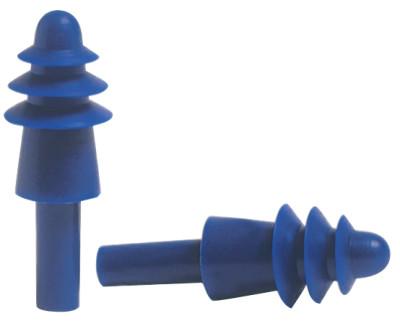 Honeywell Fusion® Multiple-Use Earplug, Thermoplastic Elastomer,Blue/White, Corded, DPAS-30W