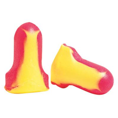 Honeywell Laser Lite Disposable Earplugs, Foam, Magenta/Yellow, Uncorded, Poly Bag, LL-1