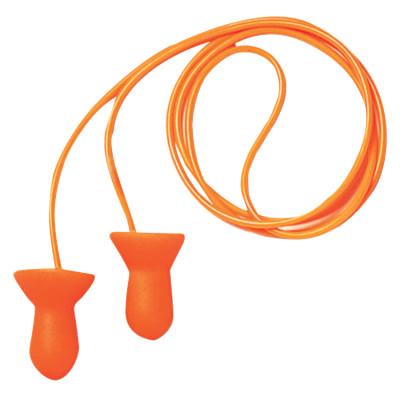 Honeywell Quiet Reusable Earplugs, Foam, Orange, Corded, Poly Bag, QD30