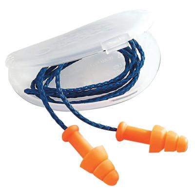 Honeywell SmartFit® Reusable Earplugs, TPE, Orange, Corded, HearPack, SMF-30