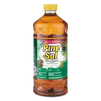 Clorox® Pine-Sol Liquid Cleaner, Disinfectant, Deodorizer, Pine Scent, 60 oz Bottle, 41773