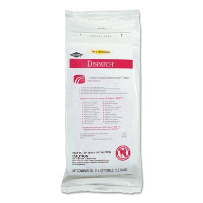 Clorox® Dispatch Cleaner Disinfectant Towels with Bleach, 9 x 10, 6926 ...