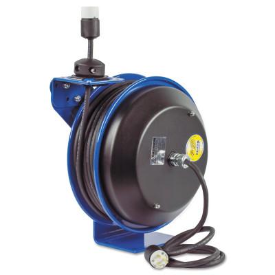 Coxreels?? EZ-Coil Power Cord Reels, 16/3 AWG, 13 A, 50 ft, EZ-PC13-5016-A