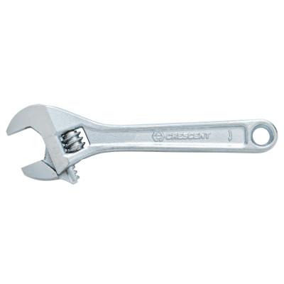 Apex Tool Group Adjustable Chrome Wrenches, 6 in Long, 15/16 in Opening, AC26BK