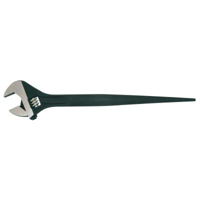 Apex Tool Group Adjustable Construction Wrench, 10-5/8 in L, 1-1/8 in Opening, Black Oxide, AT210SPUD