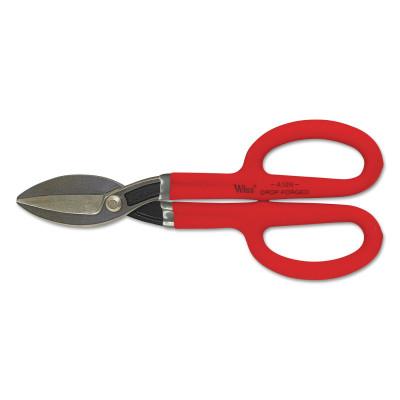 Apex Tool Group Straight Pattern Tinner's Snips, Straight Handle, Cuts Straight, A13N