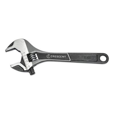 Apex Tool Group 8 in Wide Jaw Adjustable Wrench, ATWJ28VS
