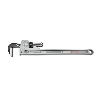 Apex Tool Group Aluminum Pipe Wrench, 24 in, CAPW24