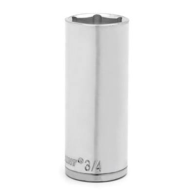 Apex Tool Group 6 Point Deep SAE Sockets, 3/8 in Dr, 1/4 in Opening, CDDS23N
