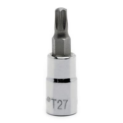 Apex Tool Group Torx Bit Sockets, 3/8 in Dr, T- 55 Opening, CDTS10N