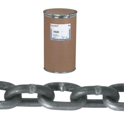 Apex Tool Group System 3 Proof Coil Chains, Size 1/4 in, 1,300 lb Limit, Galvanized, 0120432
