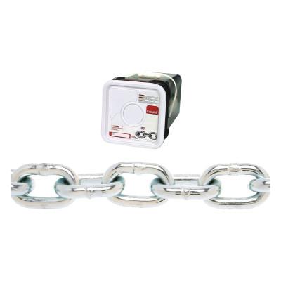 Apex Tool Group System 4 Grade 43 High Test Chains, Size 1/4 in, 2,600 lb Limit, Bright, 0180412