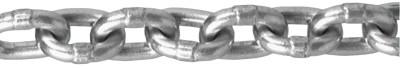 Apex Tool Group Aluminum Chains, Size 17/64 in, 550 lb Limit, Bright, 0635211