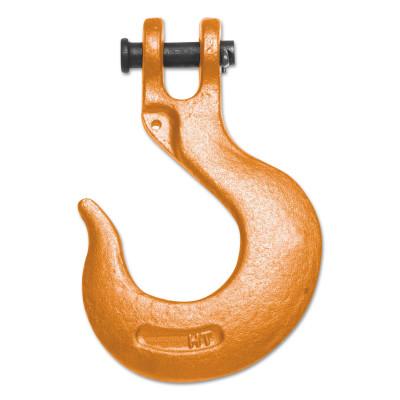 Apex Tool Group 473 Series Clevis Grab Hooks, 5/16 in, 5,100 lb, Painted Orange, 4503415