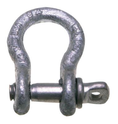 Apex Tool Group 419-S Series Anchor Shackle, 5/8 in Bail Size, 3.25 Tons, Screw Pin Shackle, 5411005