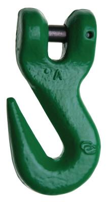 Apex Tool Group Quik-Alloy Grab Hooks, 9/32 in, 4,300 lb, Painted Green, 5724415