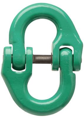Apex Tool Group Quik-Alloy Coupling Links, 1/2 in, 15,000 lb Load, Painted Green, 5779245