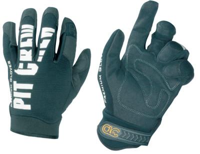 CLC Custom Leather Craft Pit Crew Gloves, Black, Large, 220BL