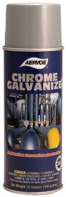 Aervoe Industries Chrome Galvanize, 16 oz Aerosol Can, 143