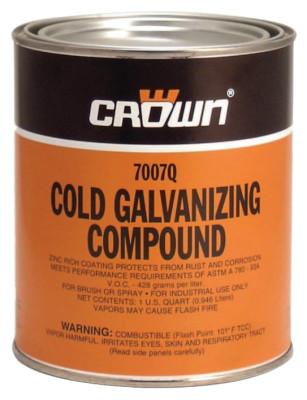 Aervoe Industries Cold Galvanizing Compound, 1 Quart Can, 7007Q