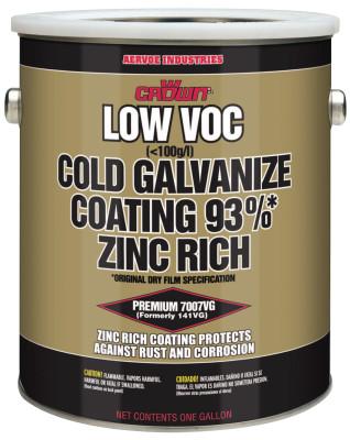 Aervoe Industries Low VOC Cold Galvanize Coating, 1 Gallon Can, 7007VG
