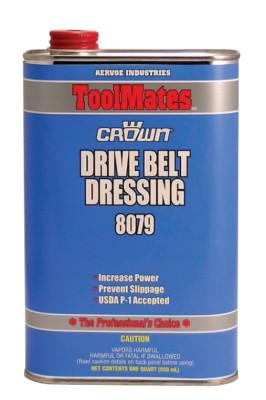 Aervoe Industries Drive Belt Dressings, 1 qt Can, 8079Q