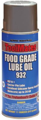 Aervoe Industries Food Grade Lube Oils, 16 oz, Aerosol Can, 932