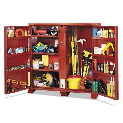 Apex Tool Group Extra Heavy-Duty Cabinets, 60 1/8W x 24 1/4D x 60 3/4H, 2 Doors, 1-697990