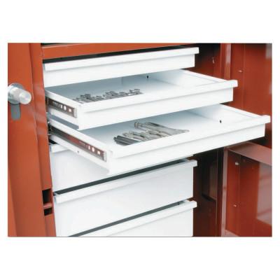 Apex Tool Group Replacement Drawer for Rolling Work Bench, 1 Drawer, 5 1/2 in D, Steel, White, 611990