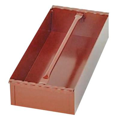 Apex Tool Group Delta Jobsite Removable Tray, 18 3/16 in W x 8 in D x 4 in H, Steel, Red, 628990
