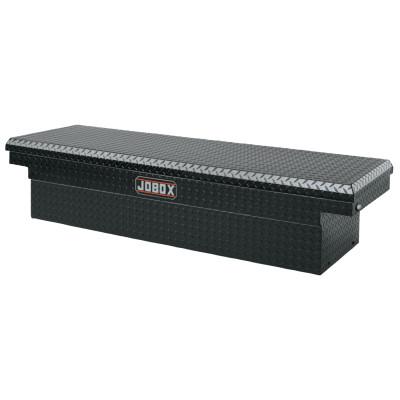 Apex Tool Group Aluminum Single Lid Crossover Truck Boxes, 71" x 20 7/8" x 14 1/4", Black, PAC1580002