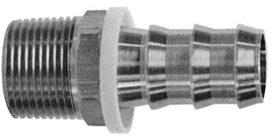 Dixon Valve Barbed Push-On Hose Fittings, 3/4 in x 3/4 in (NPT), 2721212C