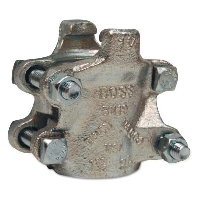 Dixon Valve Boss Clamps, 2" Hose ID, 2 3/4"-3 1/16" Hose OD, Malleable Iron, B29