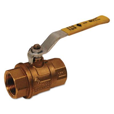 Dixon Valve Imported Brass Ball Valves, 1 in (NPT) Inlet, Female/Female, Brass, FBV100