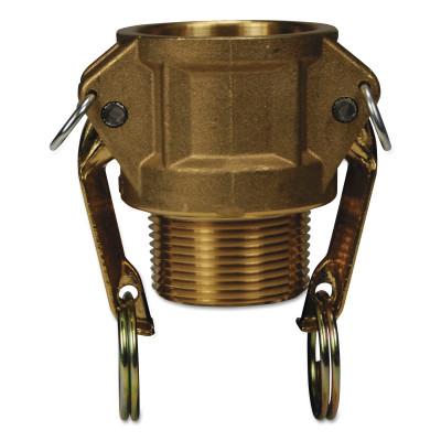 Dixon Valve Global Type B Couplers, 2 1/2 in (NPT), Brass, G250-B-BR