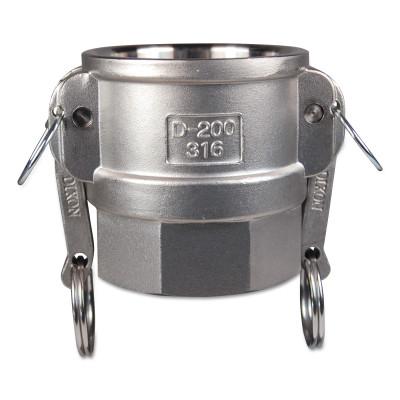 Dixon Valve Global Type DC Dust Caps, 2 1/2 in, Brass, G250-DC-BR
