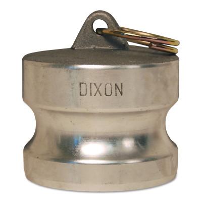 Dixon Valve Global Type DP Dust Plugs, Aluminum, G100-DP-AL