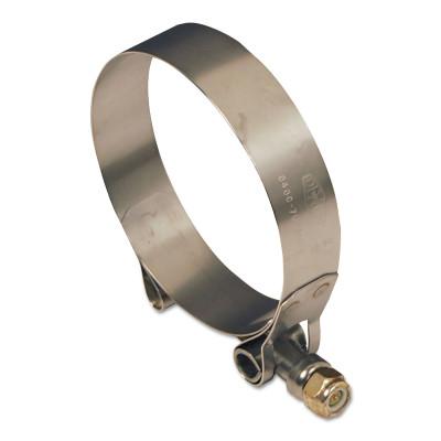 Dixon Valve T-Bolt Hose Clamps, 1 7/8"-2 1/16" Hose OD, Stainless Steel 300, 25/Bx, TBC200