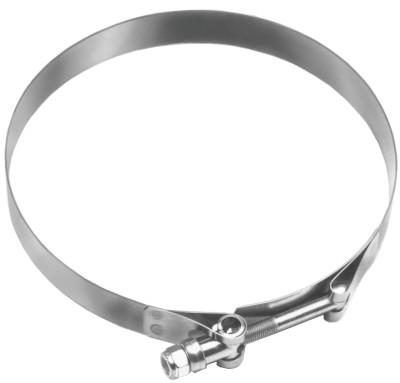 Dixon Valve T-Bolt Hose Clamp, 1 5/8"-1 13/16" Hose OD, Stnless Steel 300/Carbon Steel,25/Bx, TBC175