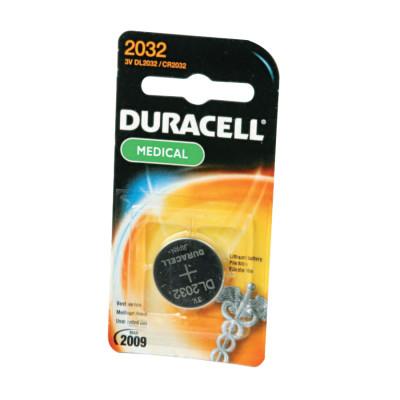 Duracell?? Lithium Battery, Coin Cell, 3V, 2032, 1 EA/PK, DL2032BPK