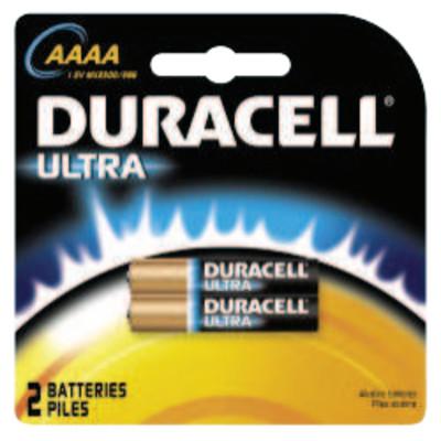 Duracell?? CopperTop Alkaline Battery, 1.5V, AAAA, 2 EA/PK, MX2500B2PK