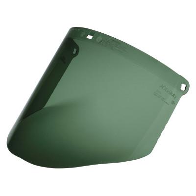 3M™ WP96B Medium Green Polycarbonate Faceshield Windows, 82525-00000