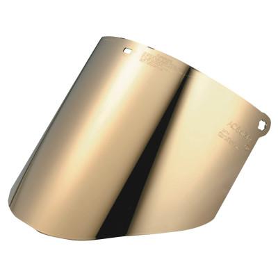 3M™ Gold-Coated Polycarbonate Dark Green Faceshield Window, 14.5" x 9", 82604-00000-10