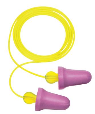 3M™ No-Touch Foam Plugs, Polyurethane, Purple, Corded, P2001