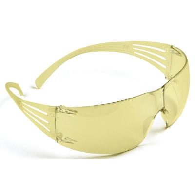 3M SecureFit Protective Eyewear, 200 Series, Amber Lens, Anti-Fog, 7100021793