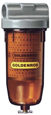 Goldenrod® Fuel Filters, Grade 10 µ, 1 in (NPT) Inlet, 495